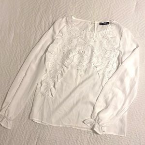 White Shein Blouse